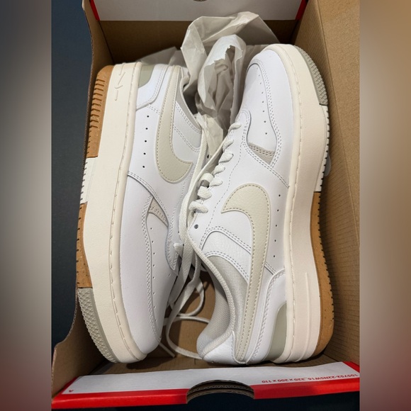 Nike Gamma Force Sneaker in White & Phantom - Picture 11 of 12